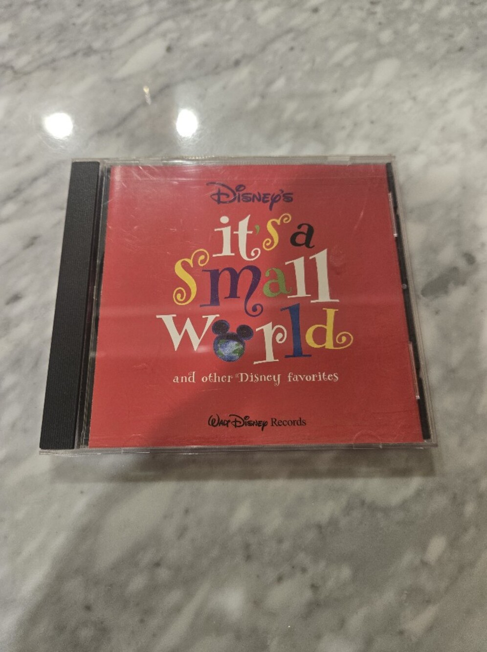 Disney It's a Small World CD - Red Cover